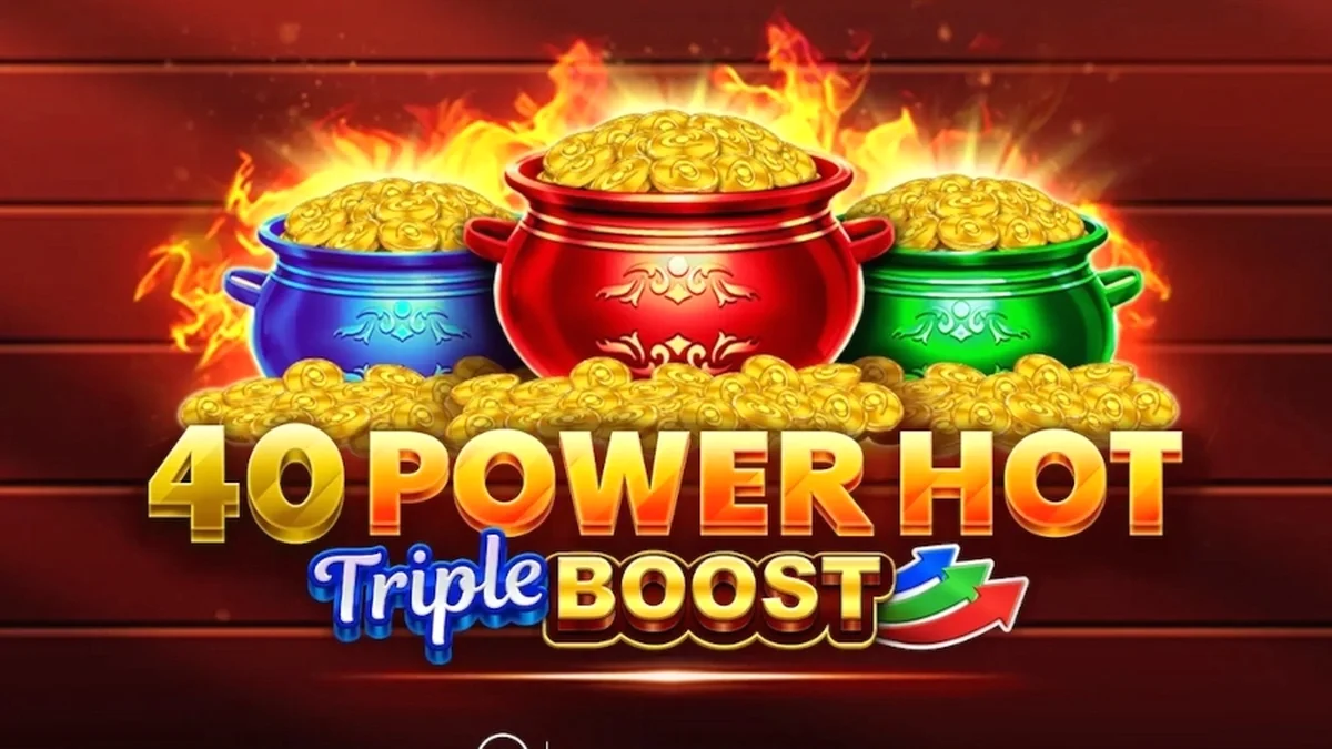 40 Power Hot Triple Boost slot game screen